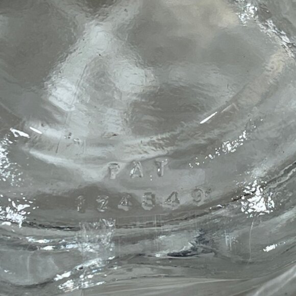 VTG Set of 8 Clear Glass Crab Shaped Baking Dishes Shells Ramekins 5.75"x3" - Picture 4 of 13